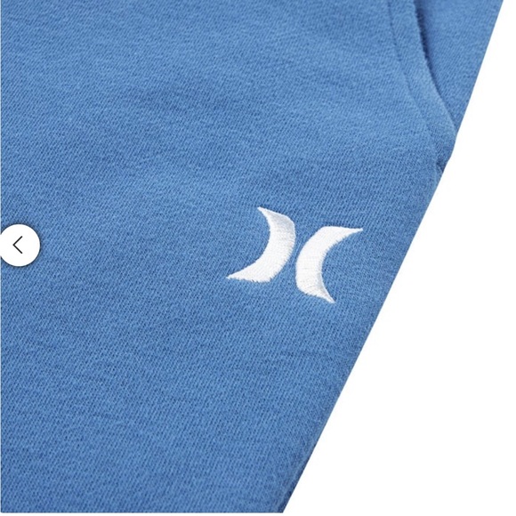 "Hurley Youth Fleece Jogger" XL 18/20 Elastic Band with Pockets Blue- With Tag - Picture 6 of 8